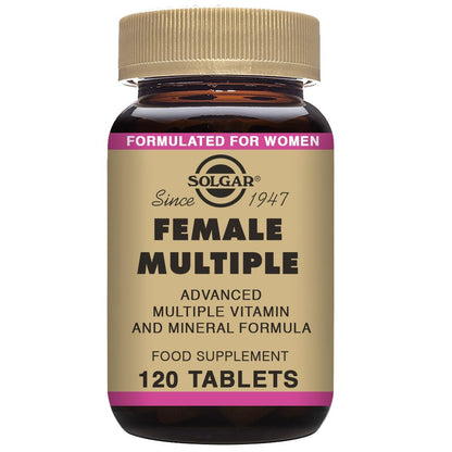 Solgar Female Multiple, 120 Tablets, Multivitamin, Mineral & Herbal Formula