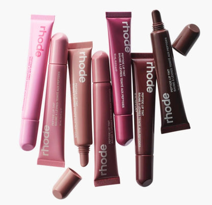 Rhode Peptide Lip Tint, Sheer Color and Hydrating Finish, 3 fl oz, 10ml (Toast)