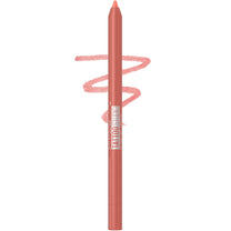 MAYBELLINE Tattoo Studio Sharpenable Eyeliner Pencil, 36 Hour Wear, Waterproof, Peach Pop, 1 Count
