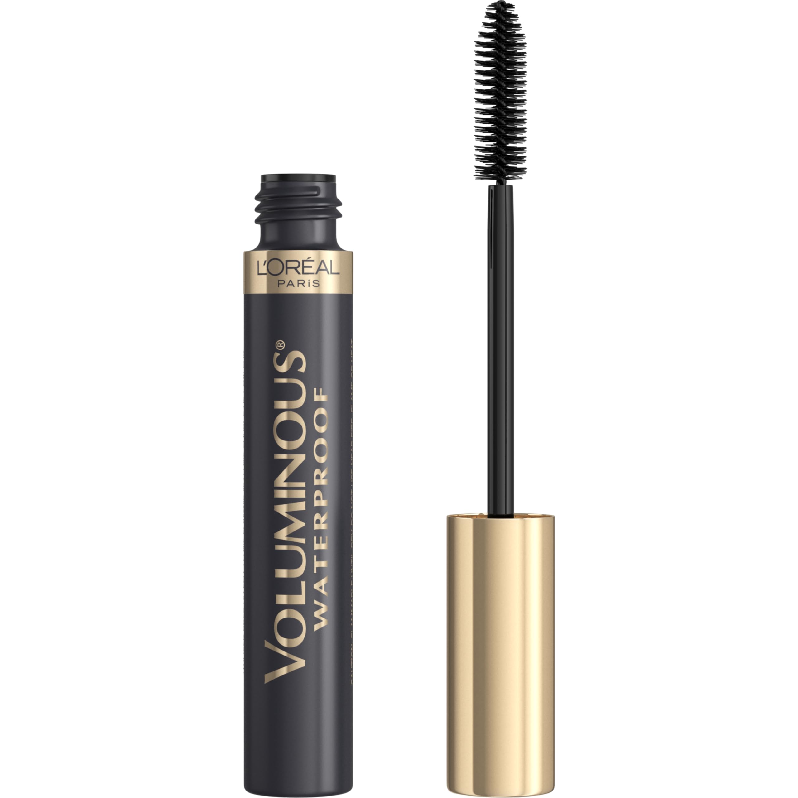 L’Oreal Paris Original Voluminous Mascara, Building Mascara Volume and Length Formula, Waterproof, Black Brown, 0.26 Fl Oz., 1 Count