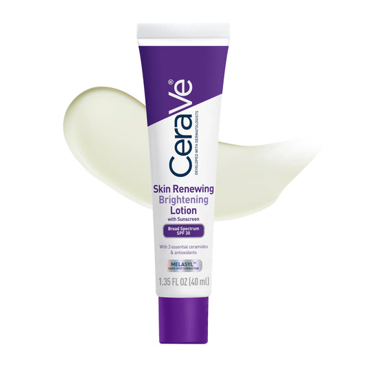 CeraVe Brightening Facial Moisturizer SPF 30 with Niacinamide, 1.35 oz