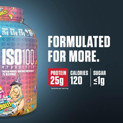 Dymatize ISO100 Protein Powder, 100% Whey Isolate, Birthday Cake