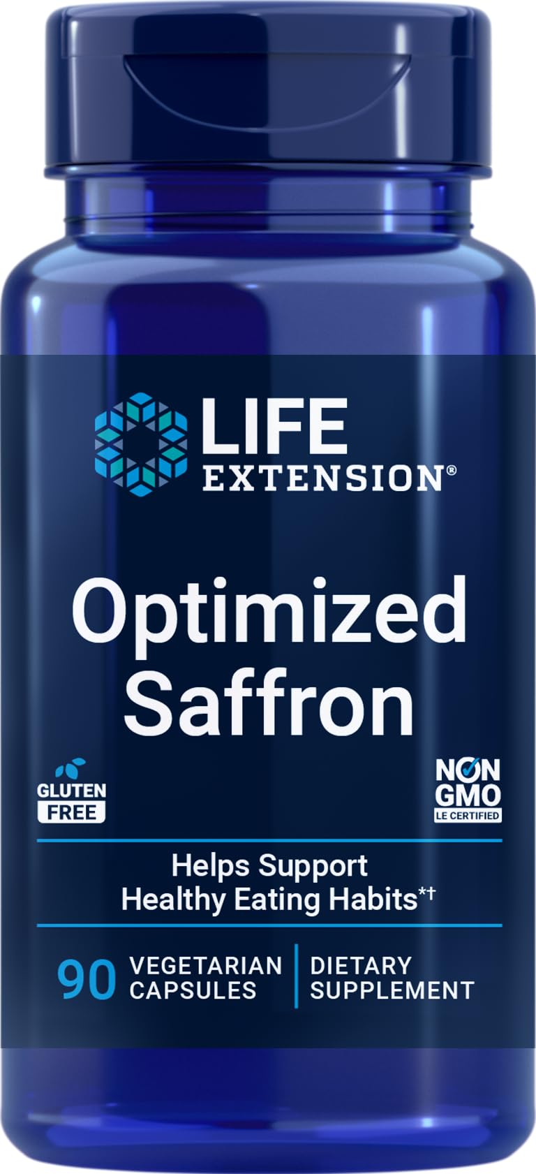 Life Extension Optimized Saffron, 90 Vegetarian Capsules