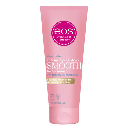 eos Cashmere Skin Collection Post-Shave Smooth Body Cream- Vanilla, 7 fl oz
