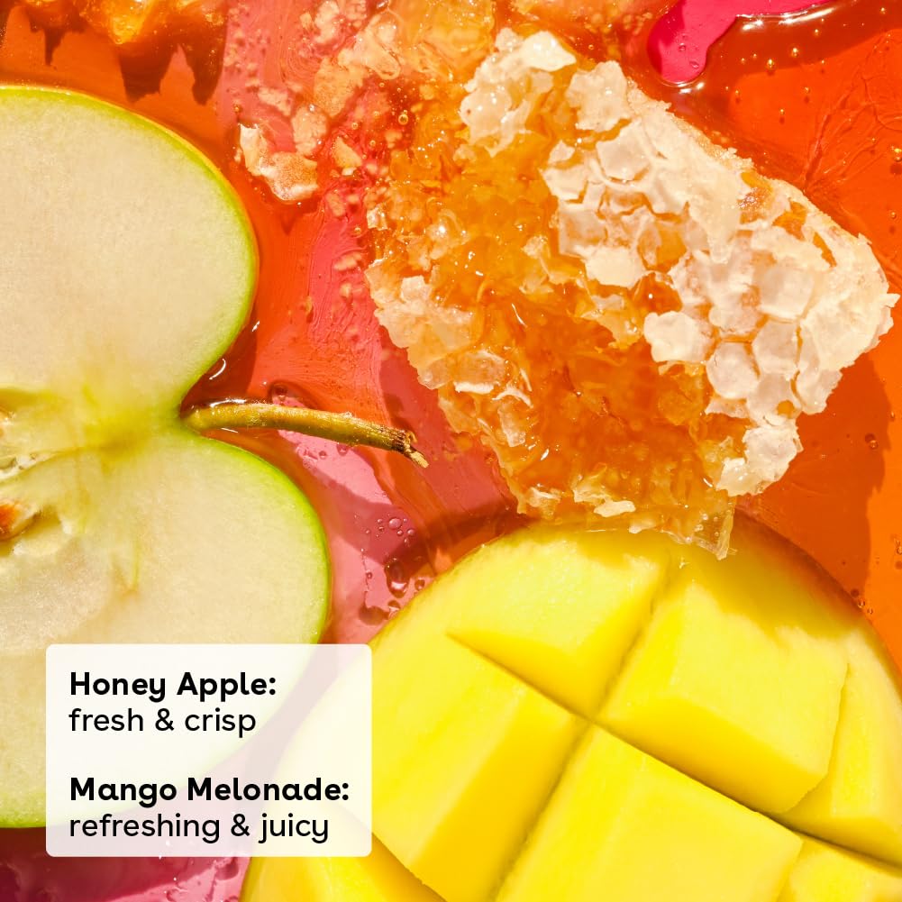eos Natural Shea Lip Balm- Honey Apple & Mango Melonade, 0.14 oz, 2-pack