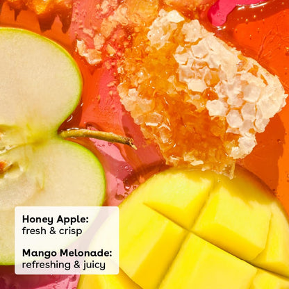 eos Natural Shea Lip Balm- Honey Apple & Mango Melonade, 0.14 oz, 2-pack