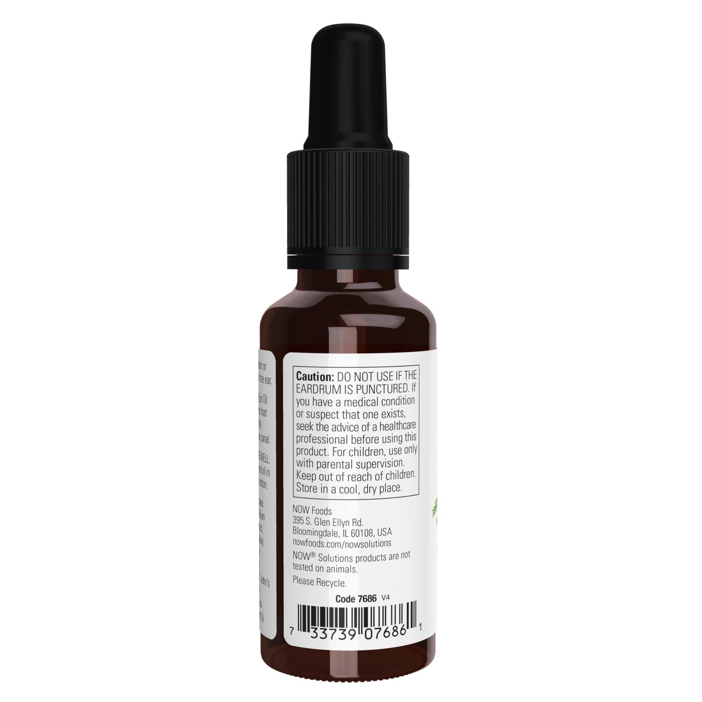 NOW Foods Solutions, Ear Oil, Soothing Herbal Blend, Great on Mild Discomfort or Irritation, 1-Ounce