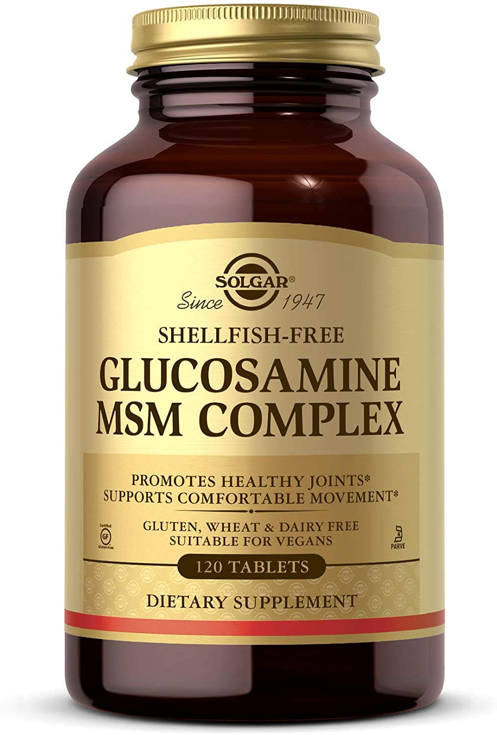 Solgar Glucosamine MSM Complex, 120 Tablets - Promotes Healthy Joints