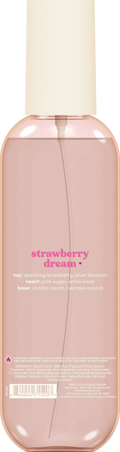 eos Cashmere Body Mist- Strawberry Dream, Body Spray for Women, 6 fl oz