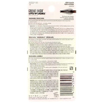 Myb Masc Grt Lsh Lots Vry Size .43 O Maybelline Great Lash Mascara Lots Of Lashes Washable Very Black