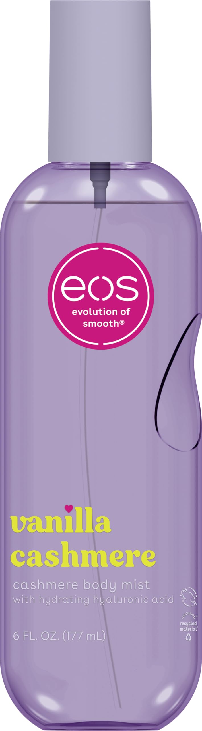 eos Cashmere Body Mist- Vanilla, Body Spray for Women, Vegan, 6 fl oz