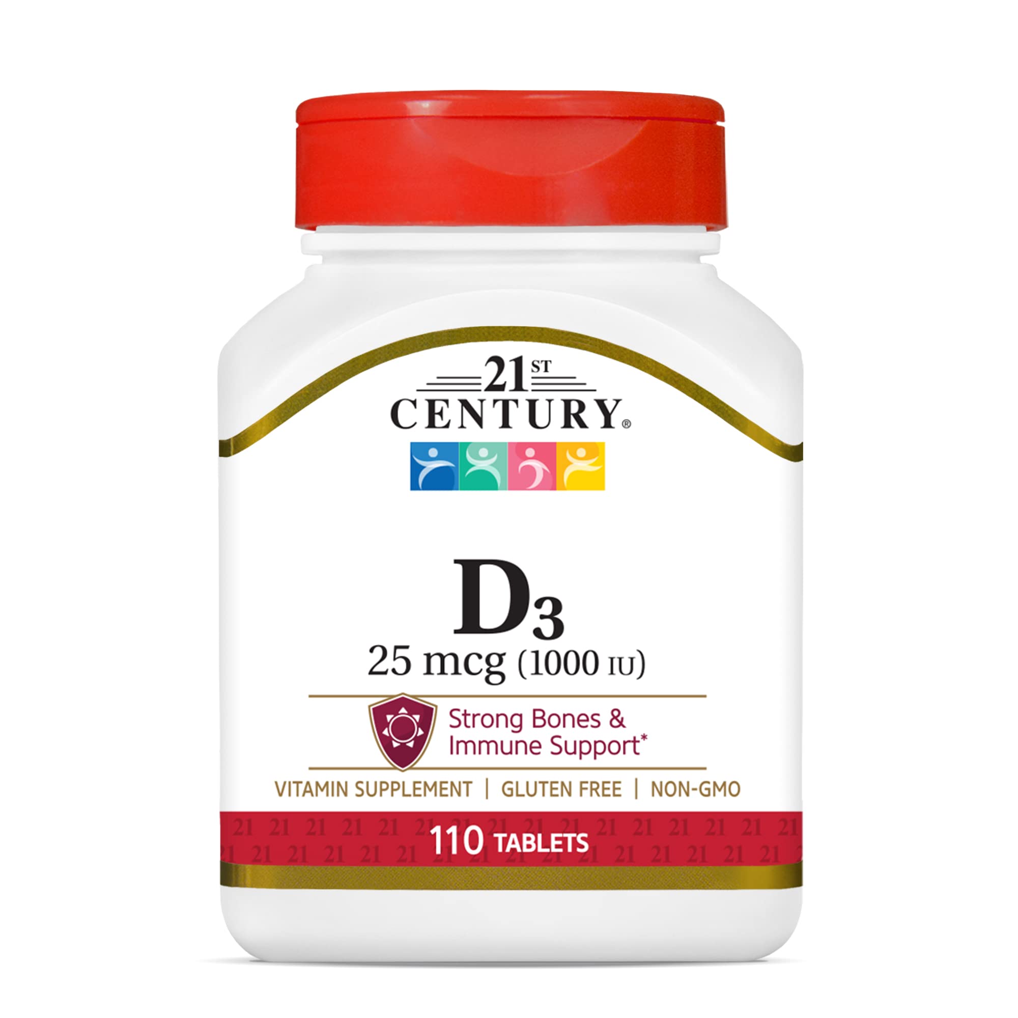 21st Century Vitamin D, 1000iu, 110 Tablets