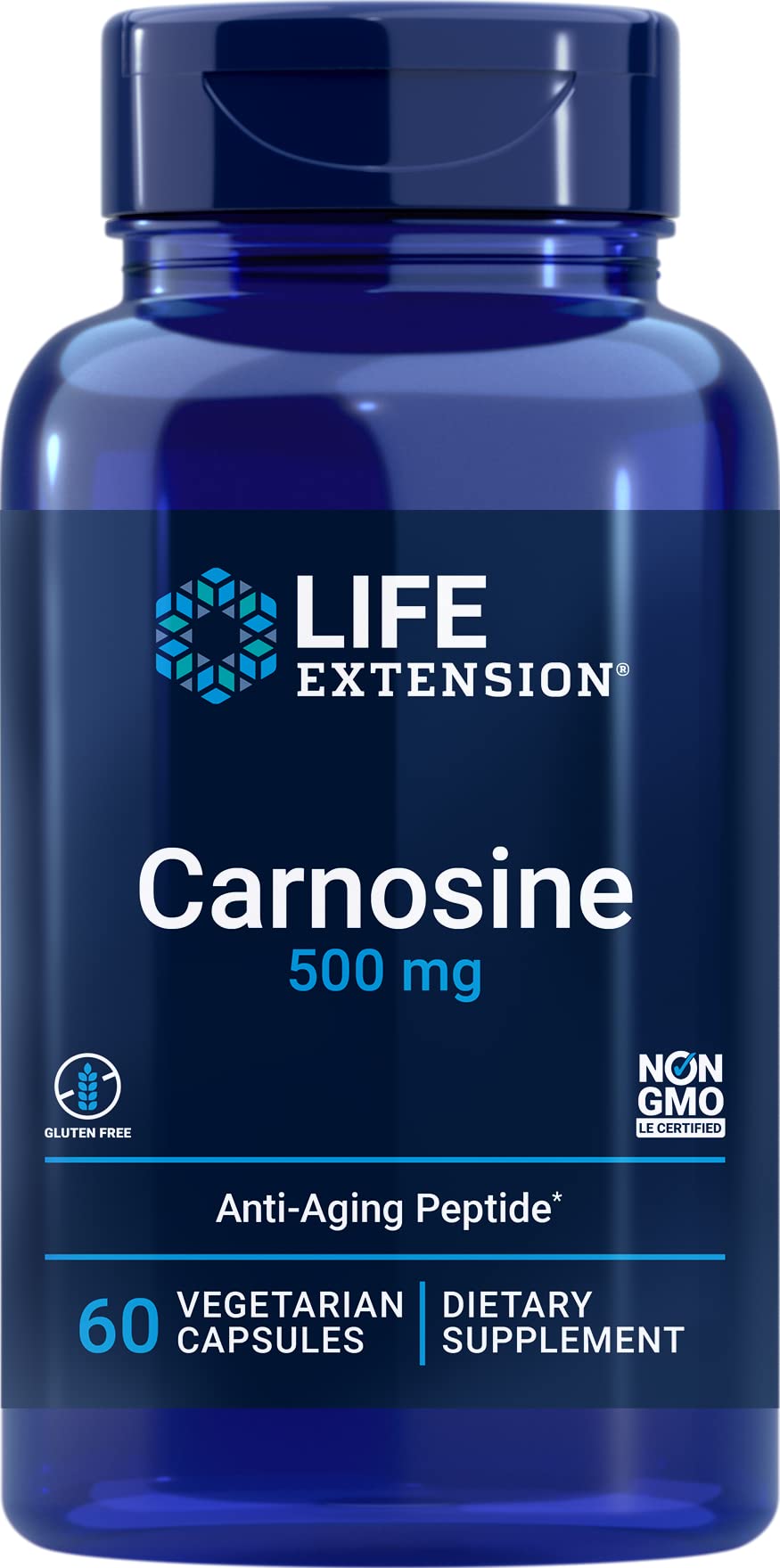 Life Extension Carnosine, 60 Capsules