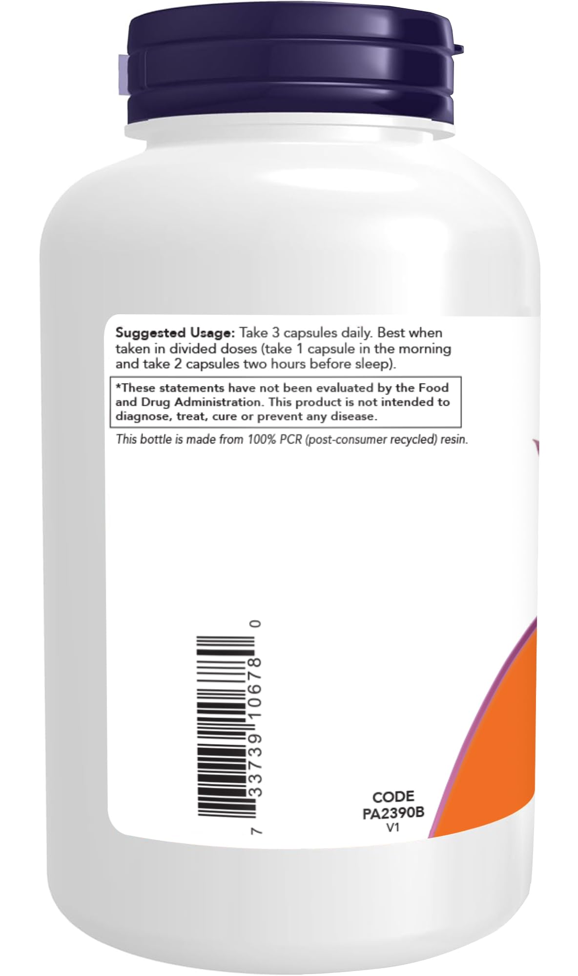 NOW Foods Supplements Magtein, Magnesium L-Threonate, Cognitive Support*, 120 Veg Capsules