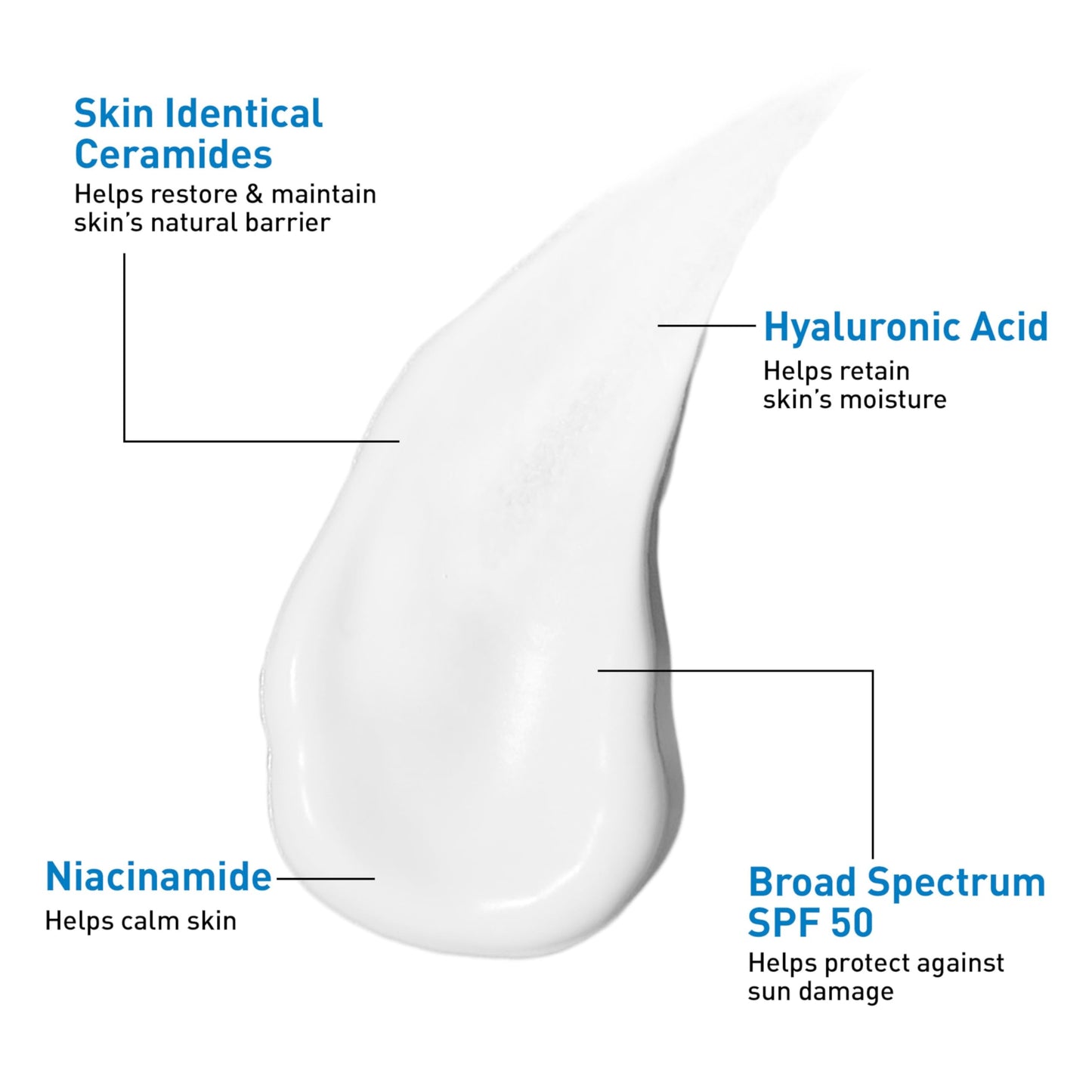 CeraVe PM Facial Moisturizing Lotion, 3 Ounce + AM Facial Moisturizing Lotion SPF 50, 3 Oz