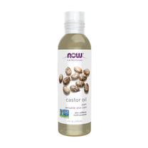 NOW Foods Solutions, Castor Oil, 100% Pure Versatile Skin Care, Multi-Purpose Skin Softener, 4-Ounce