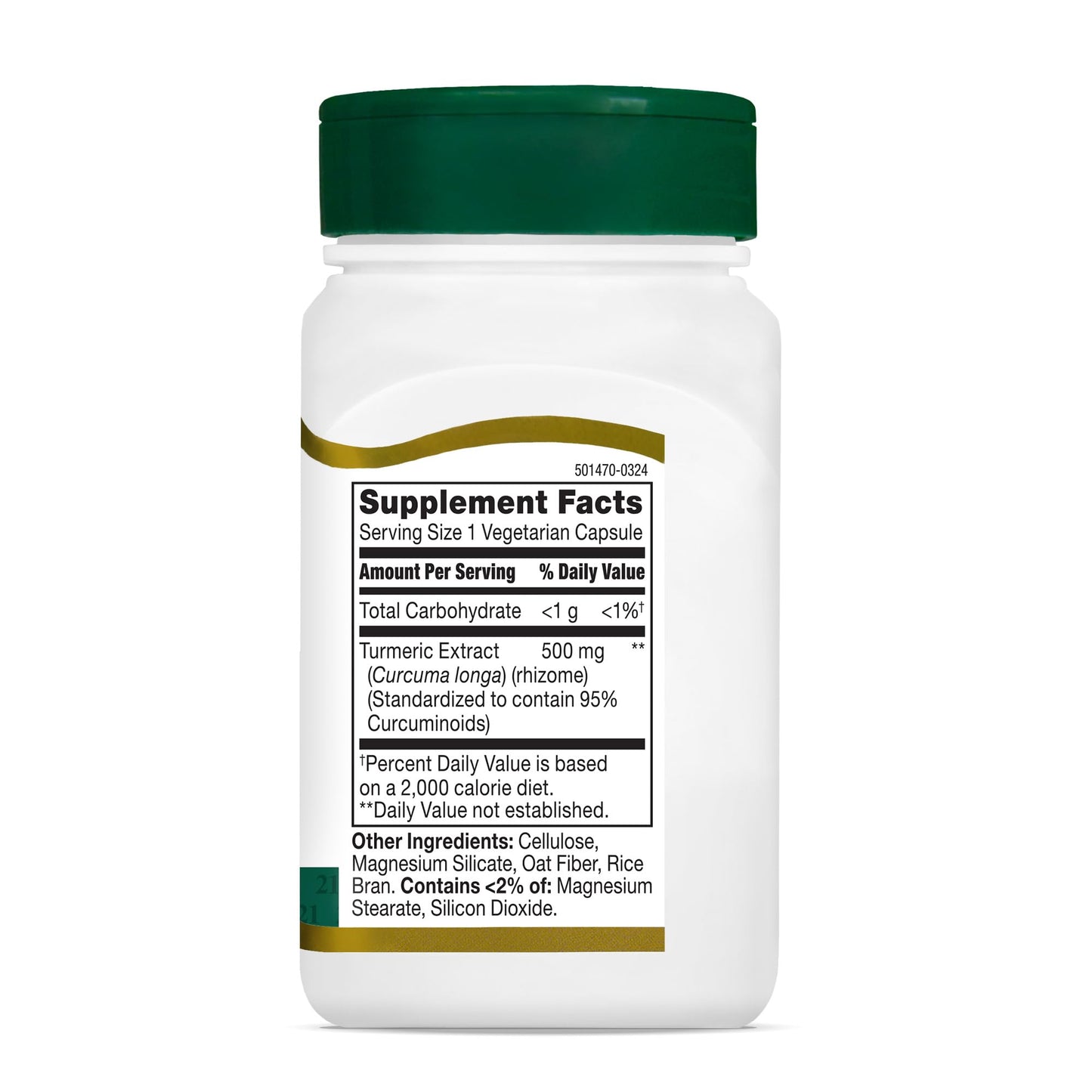 21st Century Curcumin 95 Turmeric Extract Capsules, Antioxidant, 45 Count