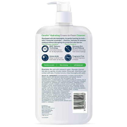 Cleanser Hydrating Cream-to-Foam