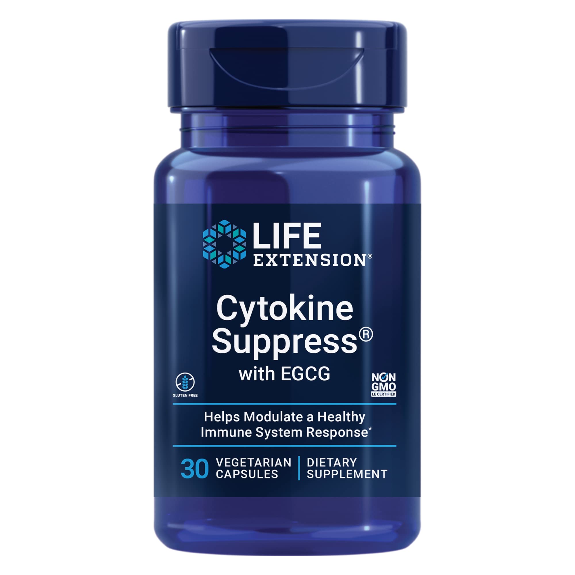 Life Extension Cytokine Suppress with EGCG, 30 Count