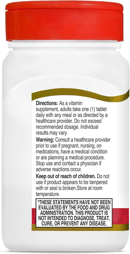 21st Century Vitamin D3 2000 IU Tablets, Bone & Immune, 110 Count