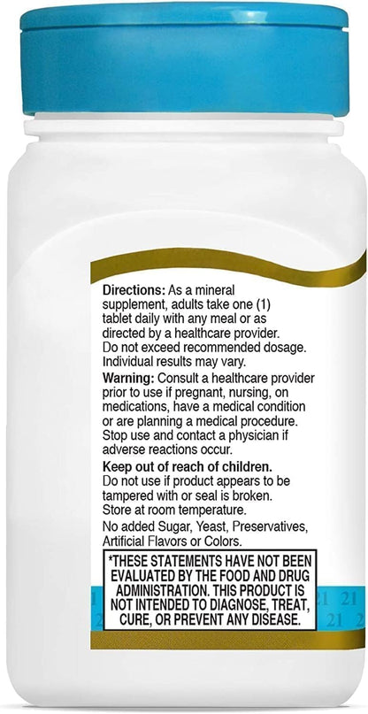 21st Century Magnesium, 250 mg, 110 Tablets
