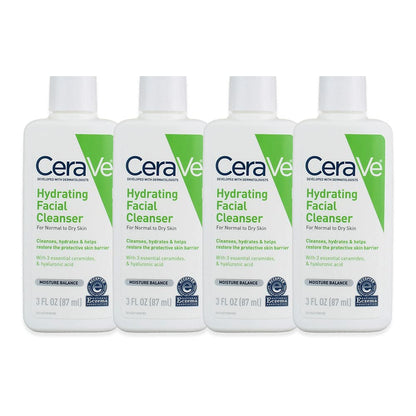 CeraVe Hydrating Cleanser 3 oz (Pack of 3)