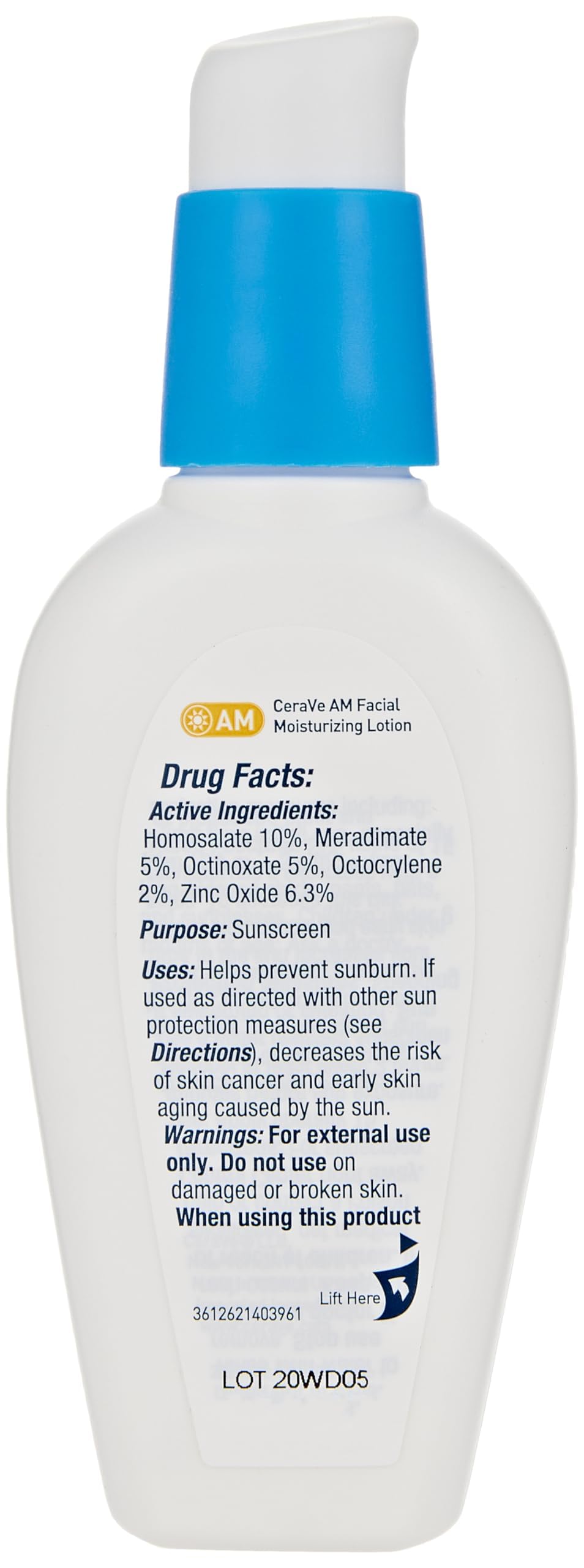 Cerave Facial Moisturizing Lotion AM Spf#30 2 Ounce (60ml)