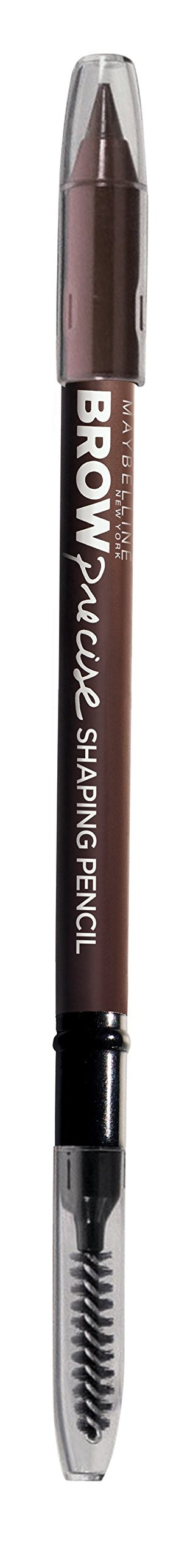 Maybelline New York Brow Precise Shaping Eyebrow Pencil, Deep Brown, 0.02 oz.