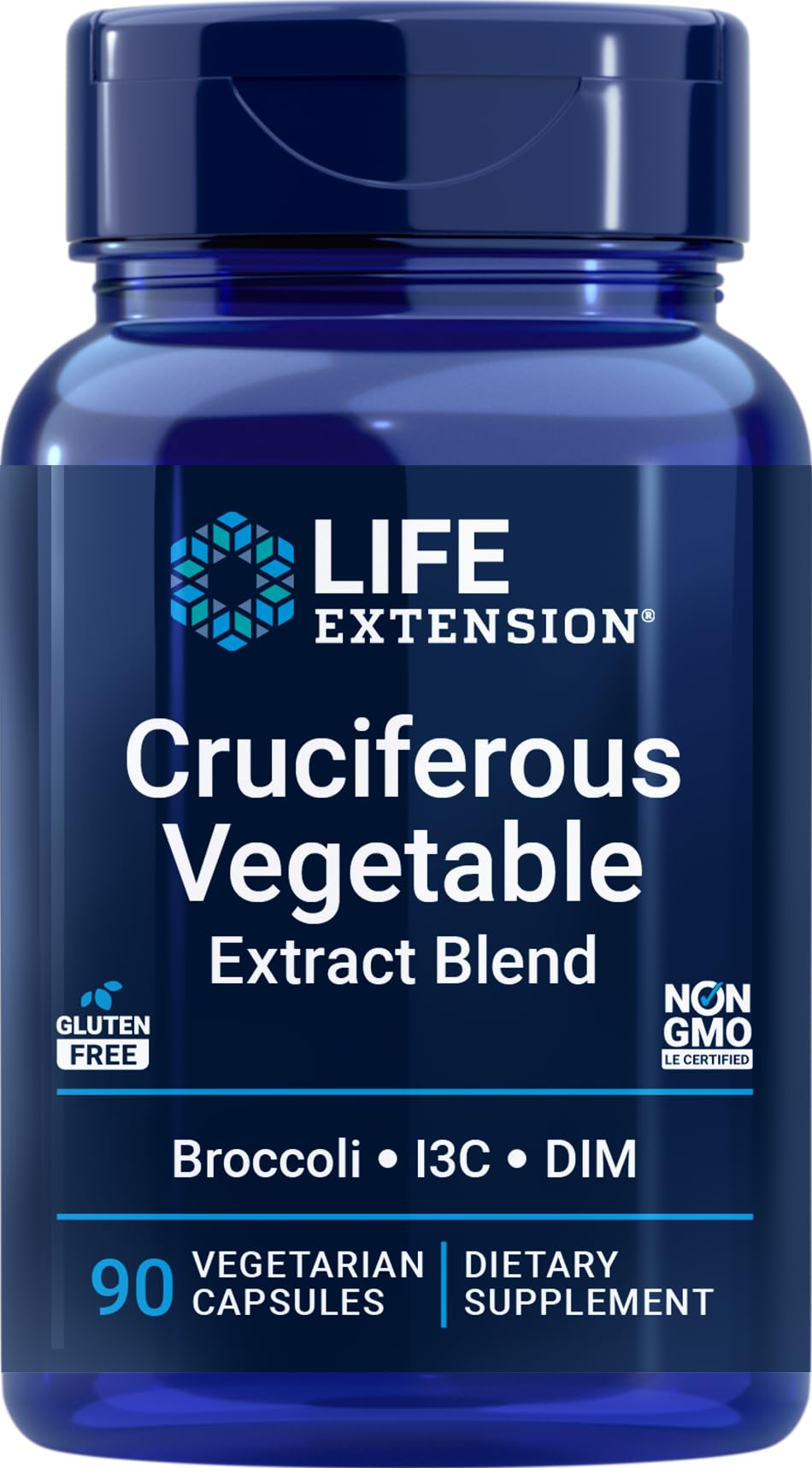Life Extension Cruciferous Vegetable Extract Blend, 90 Vegetarian Capsules
