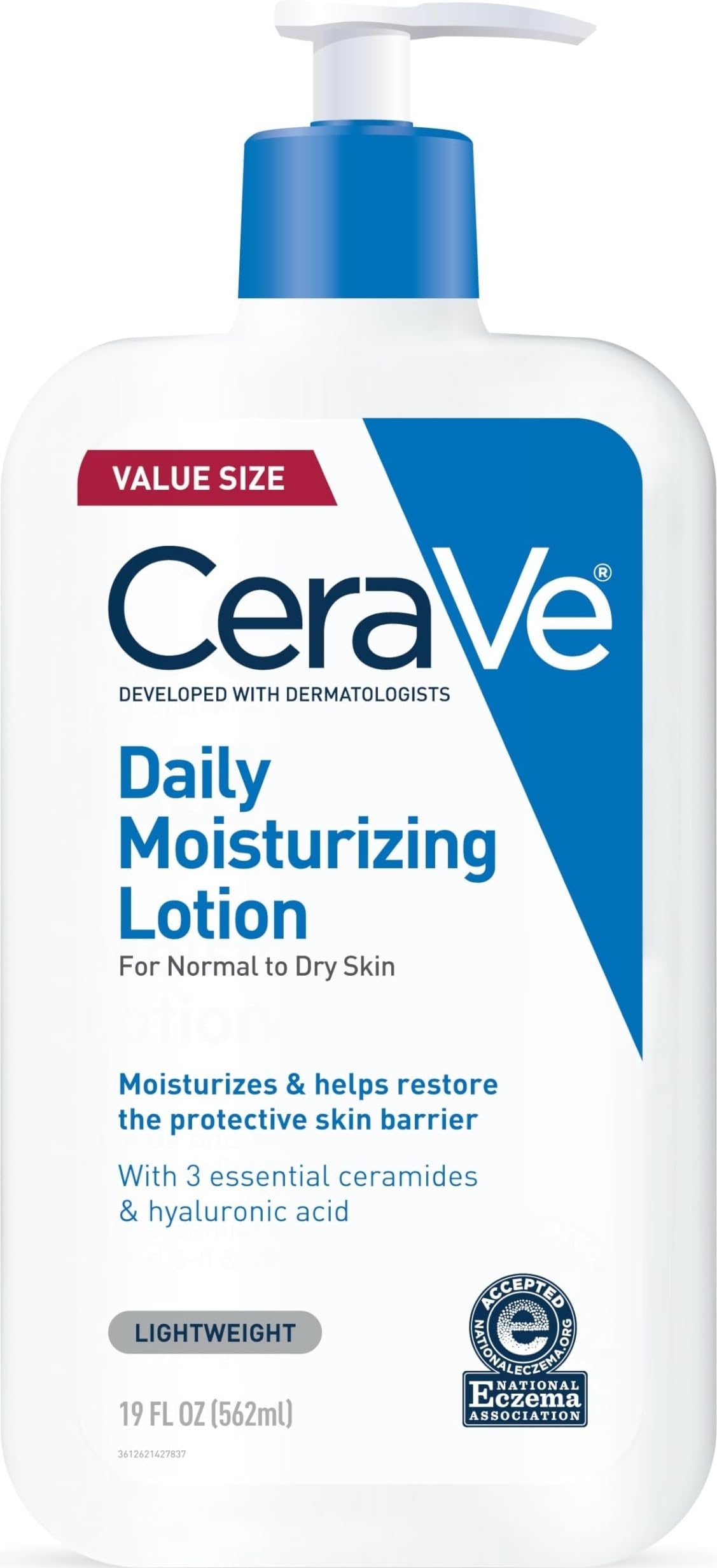 CeraVe Daily Moisturizing Lotion, Face and Body Lotion, Skin care, 19oz
