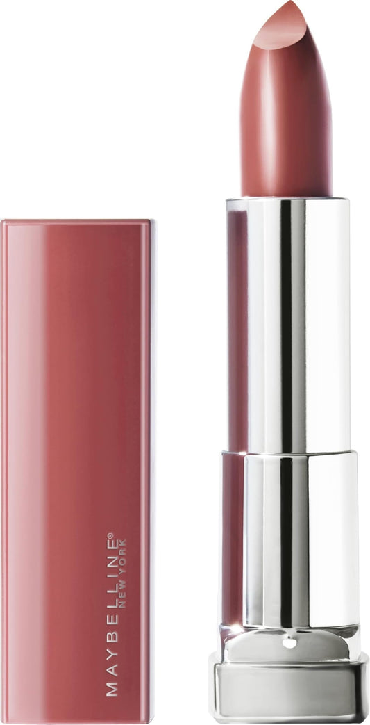 Maybelline Color Sensational Made for All Lipstick, Crisp Lip Color & Hydrating Formula, Mauve For Me, Nude Brown, 1 Count