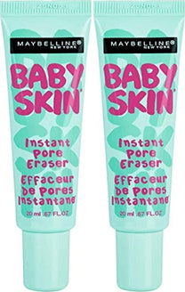 Maybelline Baby Skin Instant Pore Eraser Primer Makeup, Clear, 2 Count