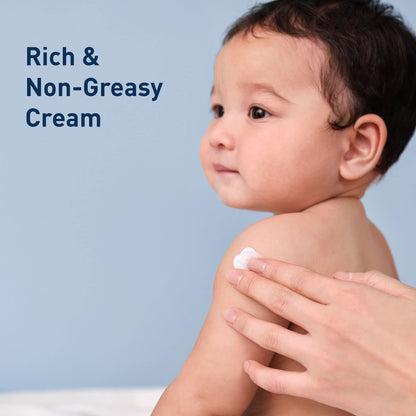 CeraVe Baby Wash & Shampoo | 2-in-1 Tear-Free Baby Wash, Paraben & Baby Cream | Gentle Moisturizing Cream with Ceramides & Baby Lotion | Gentle Baby Skin Care with Ceramides