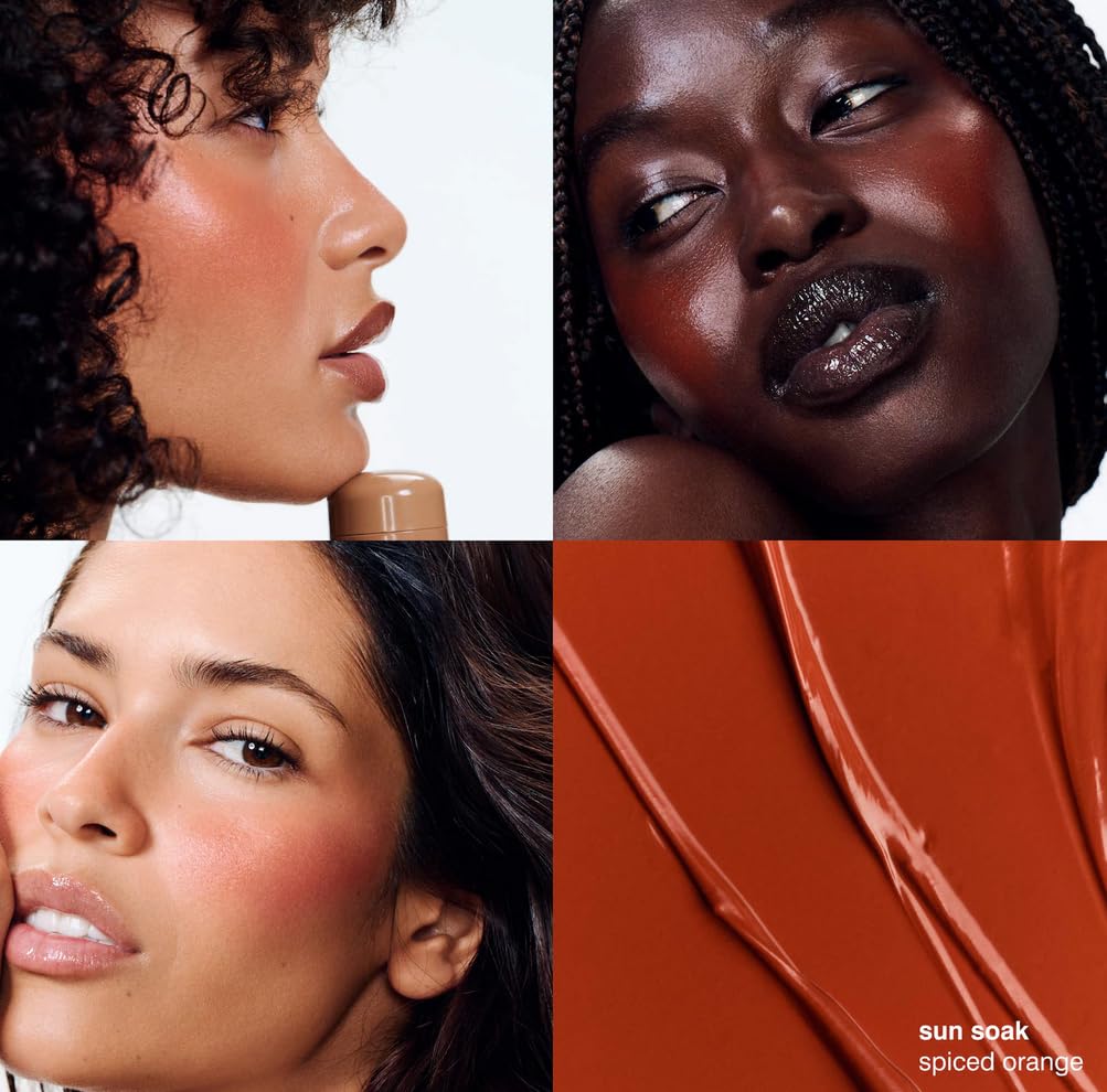 Rhode Pocket Blush, Buildable Cream, Sun Soak