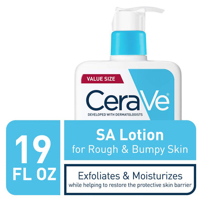 CeraVe Salicylic Acid Lotion, Body Lotion for Rough & Bumpy Skin, 19oz