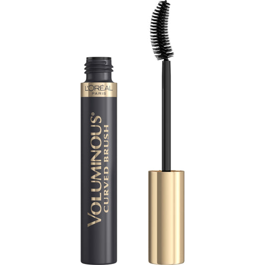L’Oreal Paris Original Voluminous Mascara, Building Mascara Volume and Length Formula, Curved Brush, Washable, Black Brown, 0.26 Fl Oz., 1 Count