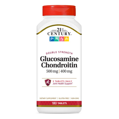 21st Century Glucosamine Chondroitin Double Strength 500/400mg, 180ct