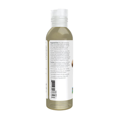 NOW Foods Solutions, Castor Oil, 100% Pure Versatile Skin Care, Multi-Purpose Skin Softener, 4-Ounce