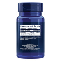 Life Extension Pyridoxal 5'-Phosphate Caps—Vitamin B6, 100 mg, Bioactive B6 for Cardiovascular, Kidney & Nerve Health—Gluten-Free, Non-GMO, Vegetarian—60 Vegetarian Capsules