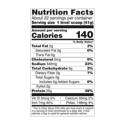 NOW Foods Sports Nutrition, Pea Protein 25 g With BCAAs, Easily Digested, Vanilla Toffee Powder, 2-Pound