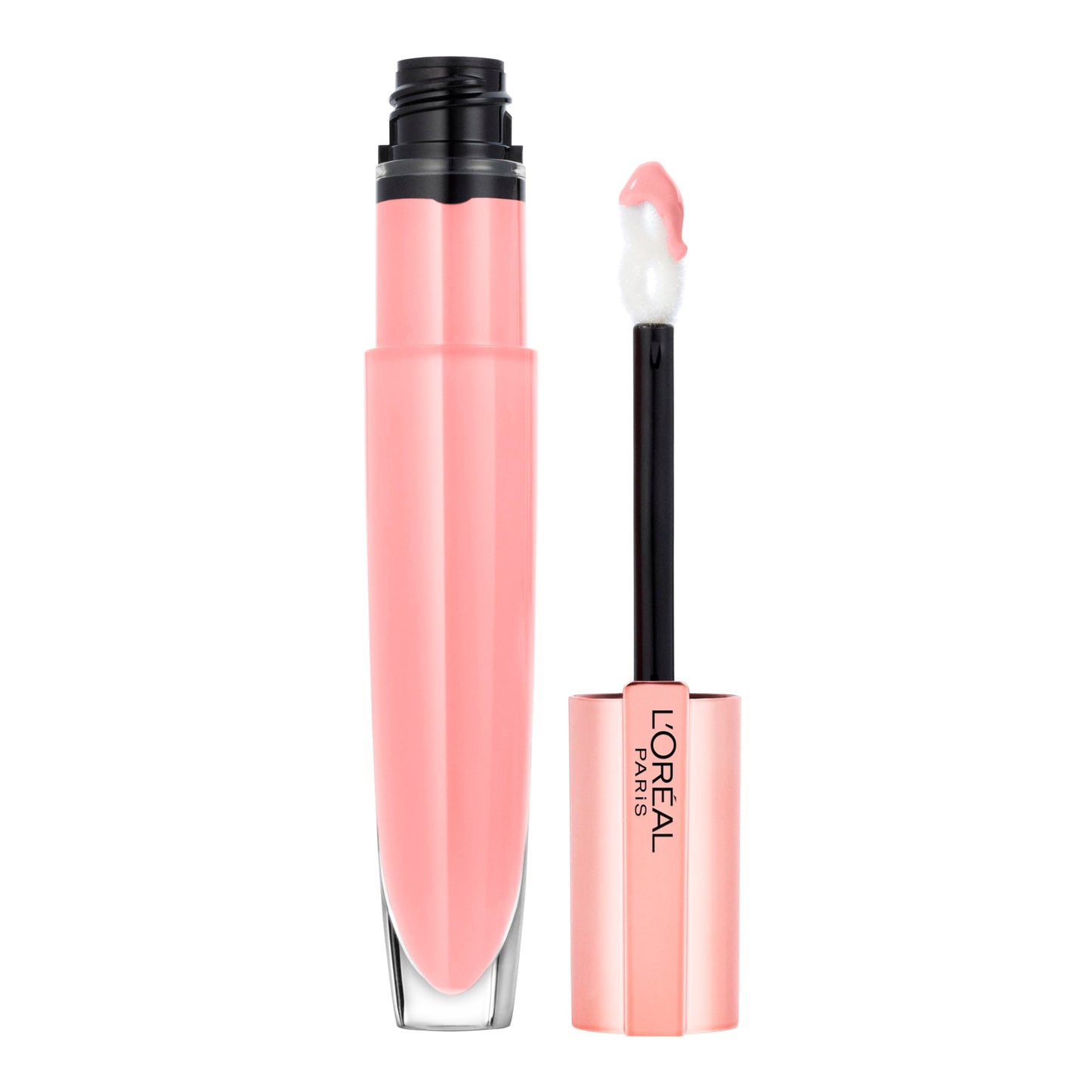 L'Oreal Paris Glow Paradise Hydrating Tinted Lip Balm-in-Gloss with Pomegranate Extract & Hyaluronic Acid, Ultra-Gentle, Non-Sticky Formula, Porcelain Petal, 0.23 fl oz
