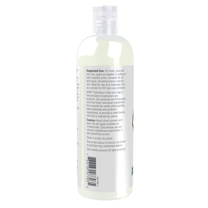 NOW Solutions, Liquid Coconut Oil, Light and Nourishing, Promotes Healthy-Looking Skin and Hair, 16-Ounce (Pack of 2)