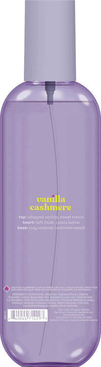 eos Cashmere Body Mist- Vanilla, Body Spray for Women, Vegan, 6 fl oz