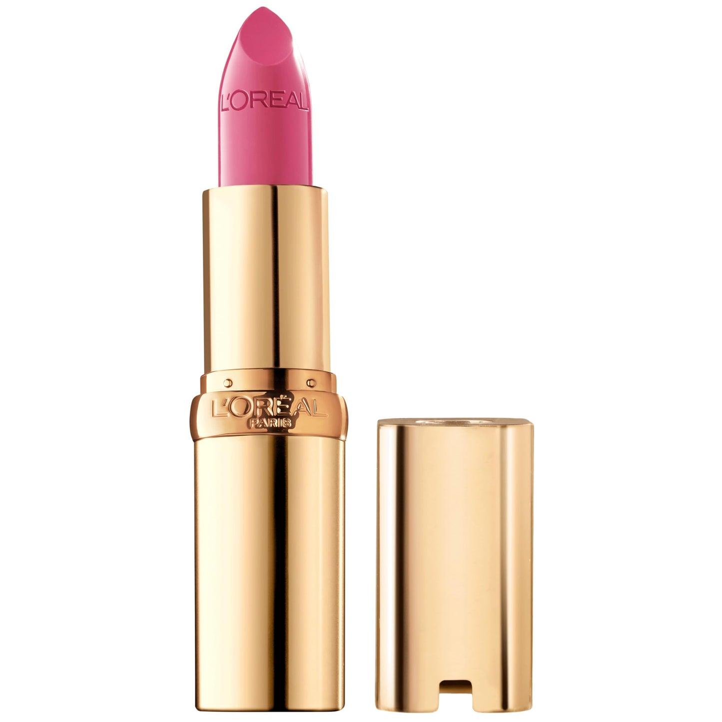 L'Oreal Paris Colour Riche Original Creamy, Hydrating Satin Lipstick with Argan Oil and Vitamin E, Pink Flamingo , 1 Count