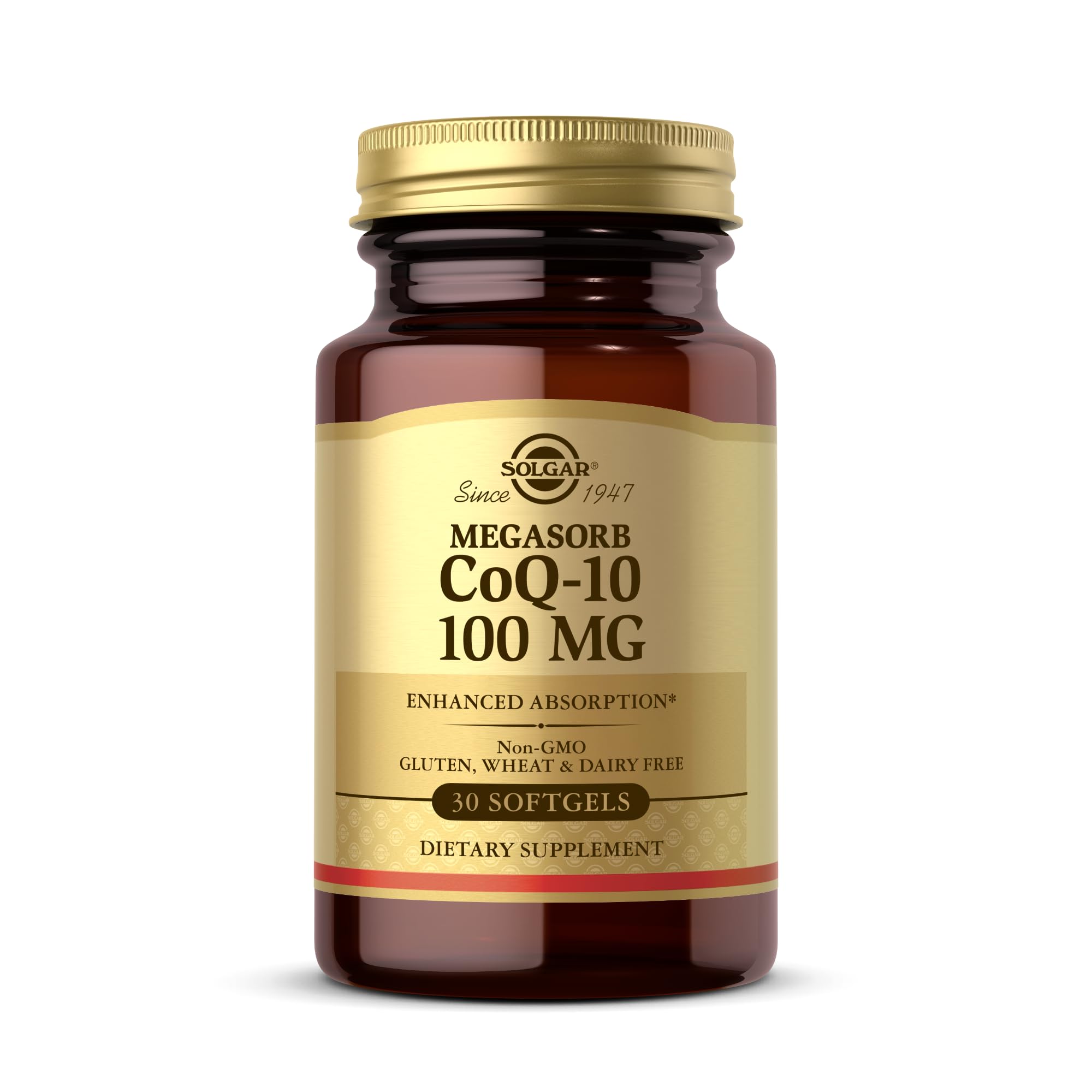 Megasorb CoQ-10 100mg Solgar 30 Softgel