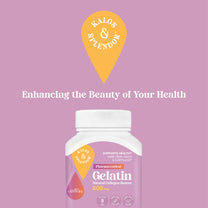 21st Century Gelatin 600mg Capsules for Hair, Skin & Nails, 100 Count