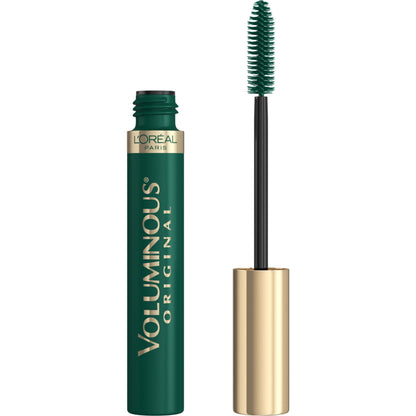 L’Oreal Paris Original Voluminous Mascara, Building Mascara Volume and Length Formula, Washable, Deep Green, 0.26 Fl Oz., 1 Count