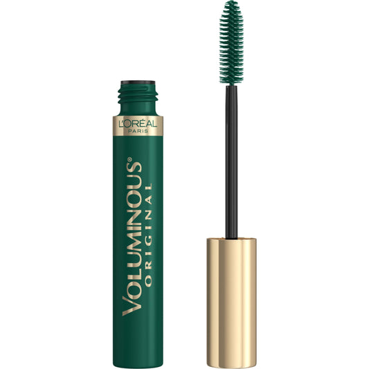 L’Oreal Paris Original Voluminous Mascara, Building Mascara Volume and Length Formula, Washable, Deep Green, 0.26 Fl Oz., 1 Count
