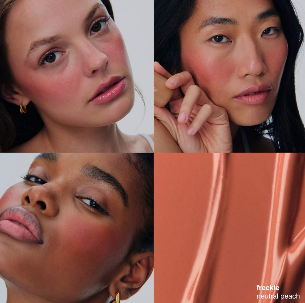 Rhode Pocket Blush, Buildable Cream, Freckle