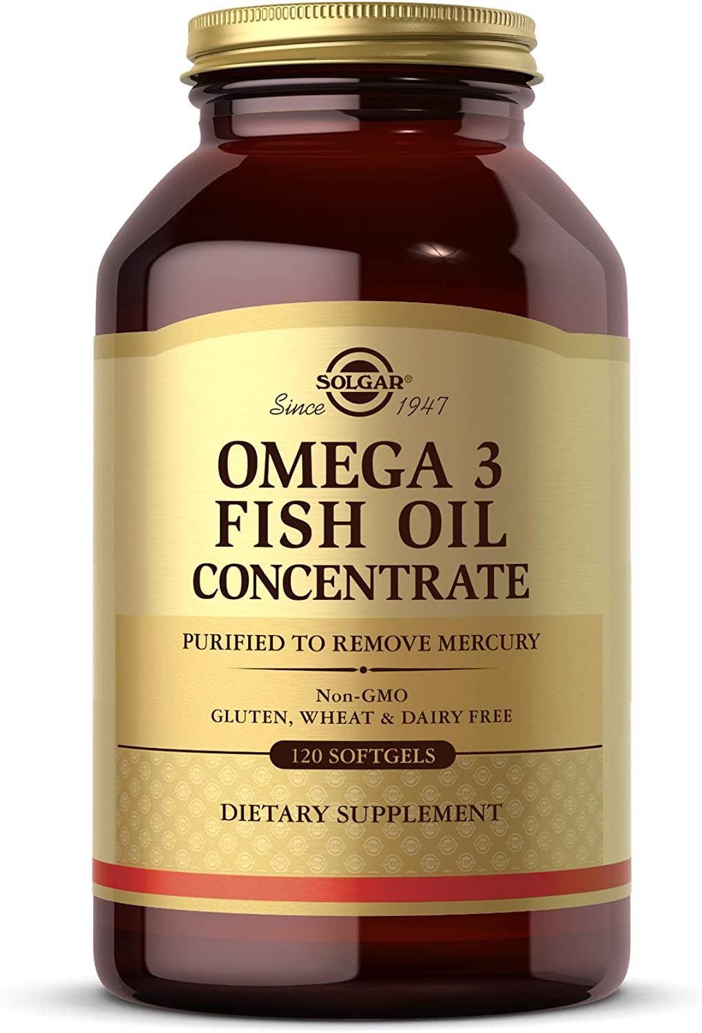 Solgar Omega-3 Fish Oil Concentrate, 240 Softgels
